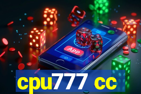 cpu777 cc